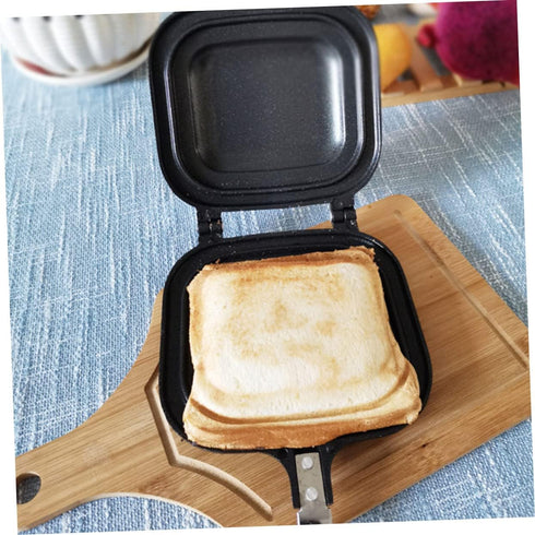 Sandwich Skillet, Non-stick Kitchen Sandwich Maker for Grilled Cheese, Double Side Frying Pan, Kitchen Essential Grill