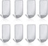 Heavy Duty Adhesive Hooks Wall Hangers Waterproof Stainless Steel Sticky Hook for Kitchen Utensils, Keys, Robe, Coat,