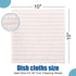 Homaxy 12 Pack Kitchen Dish Cloths, Ultra Soft Absorbent Microfiber Cleaning Towels, Non-Linting, 10 x 10 inches, Beige