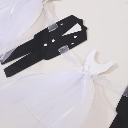 Bridal Shower Decorations - Wedding Banners, Engagement Party Table Decor, Bride to Be Chair Banner