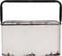 Creative Co-Op Distressed White Metal Caddy with 6 Compartments