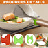 2pcs Silicone Pot Holders, Adjustable Kitchen Spoon Rest for Placing Spoons and Spatulas After Cooking