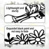 Zzbakress 3 Pcs Black Metal Flowers and Vases Wall Decoration - Minimalist Art Wall Sculpture for Living Room