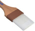 SPARTA Nylon Wide Brush, Flat, 2 Inches, Brown