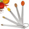 5 Pcs Mini Measuring Spoons Set, Stackable Design, Durable Stainless Steel for Cooking and Baking