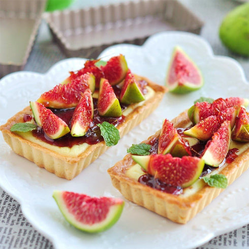 Webake 4 Pack Mini Tart Pans with Removable Bottom, Non-Stick Baking Pan for Oven and Insta Pot