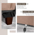 42x24x18 inch ULTCOVER Patio Coffee Table Cover, Waterproof Rectangular Outdoor Small Side Table Cover