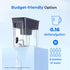 Waterdrop 35-Cup Slim Water Filter Dispenser, Large Capacity, 200-Gallon Long-Life, BPA Free, Black
