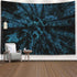 EMMTEEY Night Sky Tapestry, Large Wall Hanging with Stars and Clouds, 92.5X70.9 Inches for Men