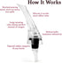 Premium Wine Aerator Spout for Enhanced Flavor