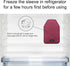Portable Wine Cooler Sleeve, Reusable Chiller for 750ml Standard Size Bottles, Burgundy