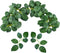 Meiliy 60pcs Bulk Artificial Greenery Rose Leaves for DIY Wedding Bouquets, Centerpieces, Party Decorations, Rose Vine