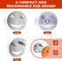 Dlilise Stainless Steel Smiley Face Sponge Daddy Holder, Brushed Silver Sink Caddy Organizer with Suction Cup