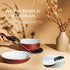 Moss & Stone Aluminum Pots And Pans Set Nonstick, Removable Handle Cookware, Stackable Pots And Pans Set, Dishwasher