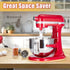 Mixer Sliding Slider for KitchenAid Bowl Lift Mixer, Bamboo Storage Mover, Sliding Caddy for 5-8 Qt Stand Mixer
