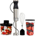 Kenmore Immersion Hand Blender, Variable Speed Handheld Mixer with 700mL Beaker Lid for Smoothie Food Chopper