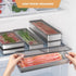 Freshmage Bacon Container for Refrigerator, 304 Stainless Steel Airtight Deli Meat Storage, Dishwasher Safe