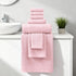 8-Piece Set, 2 2 4 100% REDKISS Luxury Pink Towel Bath Towels, Hand Towels, Washcloths, Cotton, Quick Dry, Highly