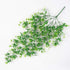 Artificial Hanging Vine - Sweet Potato Leaves Plastic Plants, Faux Ivy Garland, UV Resistant for Indoor Outdoor Garden