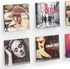 Meaocer Vinyl Record Shelf Wall Mount, 6 Pack 12 inch Clear Acrylic Album