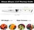 Klaus Meyer Stahl High Carbon Exclusive German Steel 3.5 inch Paring Knife (White)