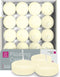 HYOOLA Premium Ivory Floating Candles, 1.75 Inch, 20 Pack, European Made