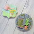 2 Pieces Rock Texture Silicone Lace Mold, Food Grade Cake Molds for Candy, Icing, Biscuit Decor, Chocolate, Polymer Clay