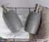 12 Oz, 2 Sets Clasin Home Sandstone Textured Resin Soap Dispenser with Metallic Pump and Waterproof Bottle Labels
