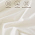 Top Finel Decorative Throw Pillow Covers 18x18, Set of 2, Cream White Velvet Cushion Covers with Pom Poms
