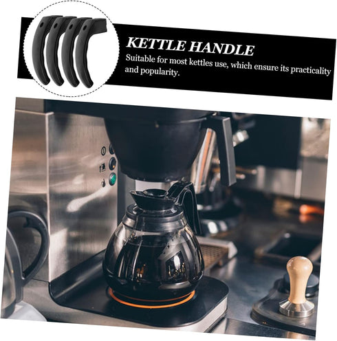 4pcs Coffee Pot Handle Replacement, Kettle Ear Replacement for Coffee and Tea Kettle Handles