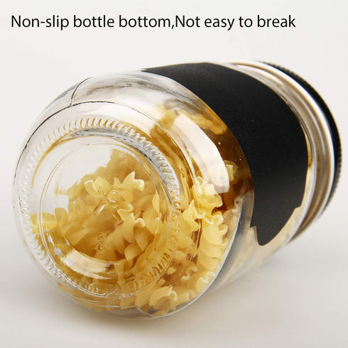 QAPPDA Mason Jars, Glass Jars with Lids, 12 oz, Canning Jars for Kitchen Storage, Set of 20