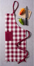 DII Classic Farmhouse Unisex Buffalo Check Kitchen Collection Chef Apron, One Size