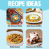 Tasty Mini Nonstick Waffle Maker, Perfect for Individual Waffles, Quick Results, 600W Red