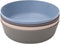 WeeSprout Bamboo Kids Bowls, Set of Four 15 oz Kid-Sized Dinnerware, Dishwasher Safe