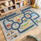 HOJOMACA Car Rug 3247inch, Road Carpet Play Mat for Toy Cars, Non-Slip Race