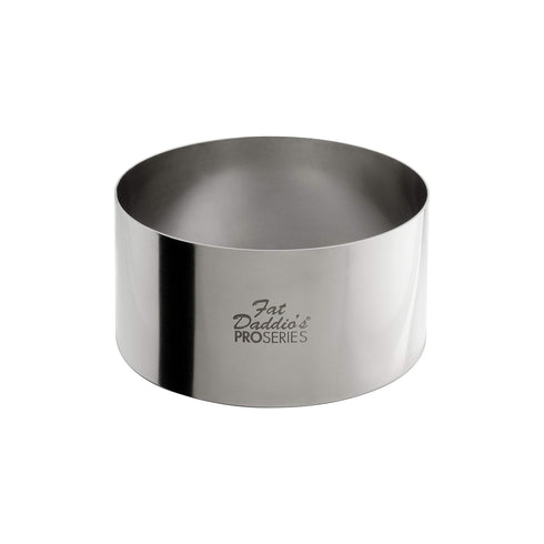 Fat Daddio's Stainless Steel Round Cake & Pastry Ring, 3.5 x 1.75 Inch Size