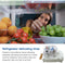 Refrigerator Defrost Timer Replacement for Frigidaire & Kenmore, Models 215267800, 215846605