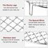 Round Cooking Rack 5-inch Stainless Steel Barbecue Grill Net for Baking and Steaming