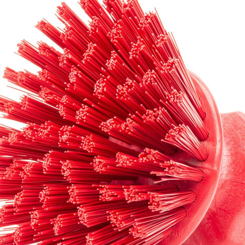 SPARTA 42395EC05 Plastic Scrubber Brush, Round Dish Scrub Brush with Color Coding for Kitchen & Bathroom
