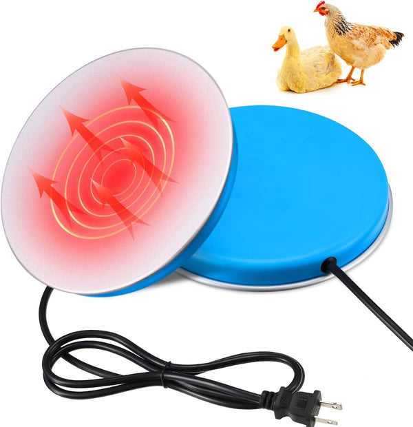 Heated Chicken Waterer Poultry Water Heater Warmer Base Heated 110v Chicken Water