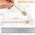 LepoHome 50Pcs 6 Inch 6 Inch Honey Dipper Sticks - Wooden Honey Dipper, Mini Honeycomb Stick, Honey Stirrer Stick