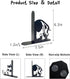 Vausart Cute Cat Metal Bookends Cat Book Ends for Shelves Bookshelf Decorative Objects Home Office Desk Bookshelf Decor