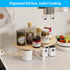 Countertop Set 2 Counter Corner Shelf Organizer - of Corner Shelves for Kitchen Cabinet Organizer, Spice Rack