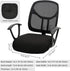 DIVA EN CAMINO DEC Stretchable Desk Chair Seat Cushion Covers - Universal Spandex Slipcover for Office Chair, Removable