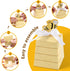 Cyblinia 50 Pack Bee Party Favor Boxes, Paper Beehive Gift Box for Birthday Party Supplies
