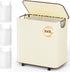 LAMU 160L Laundry Basket with Wheels, Rolling Laundry hamper with Lid and