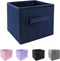 EBIGIC Small Storage Bins,Collapsible Fabric Storage Organizer 9.0"x7.5"x7.5",Mini Storage Box,fit for closet, living