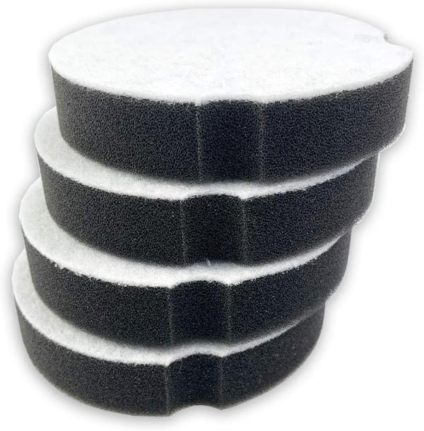 Ytaland 4 Pack Replacement Filter for Bissell PowerForce Compact Vacuum Cleaner, Compare to Part #1604896