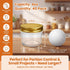 QAPPDA 4oz Home,Set 40 Glass Jars With Lids,Small Mason Jars Wide Mouth,Mini Canning Jars With Gold Lids