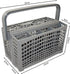 Universal Dishwasher Basket Replacement, 2 in 1 Utensil/Cutlery Basket Compatible with Major Brands